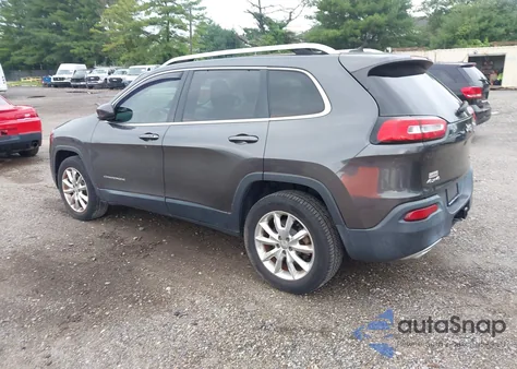 2015 Jeep Cherokee Limited из США, поврежденный, VIN 1C4PJMDSXFW577493